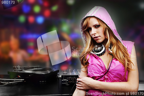 Image of  Beautiful DJ girl 