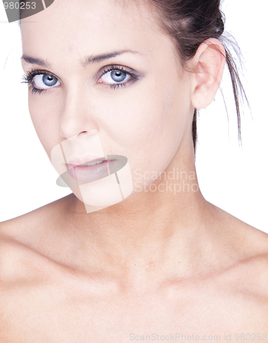 Image of woman with health skin of face