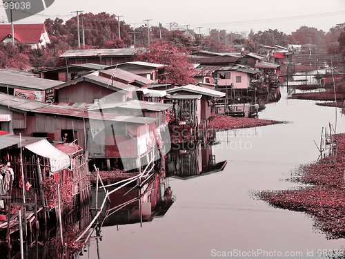 Image of Canalside slum