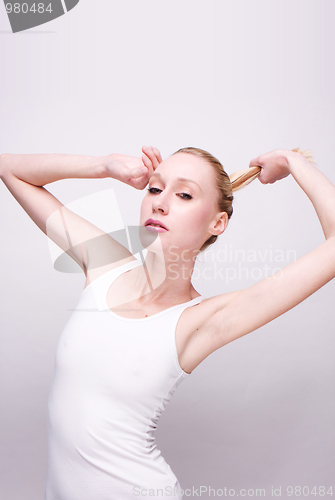 Image of fashion model