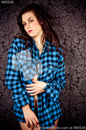 Image of  sexy young woman