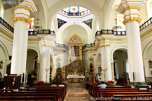 Image of Church interior in Puerto Vallarta, Jalisco, Mexico