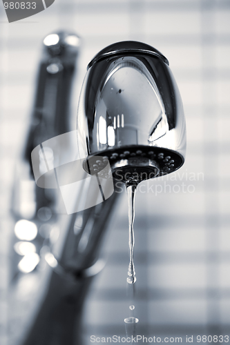 Image of Leaky kitchen faucet