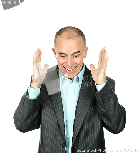 Image of Frustrated businessman