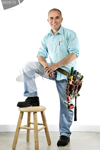 Image of Smiling handyman