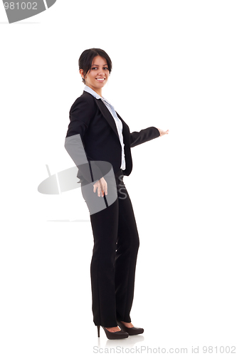 Image of Smiling business woman