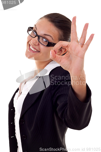 Image of  woman satisfied with results
