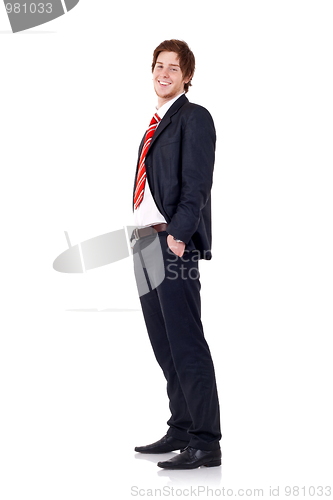 Image of business man standing