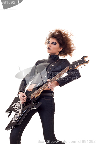 Image of Rock star woman 
