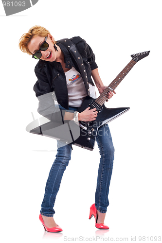 Image of Rock star girl