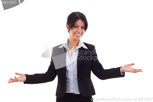 Image of smiling business woman