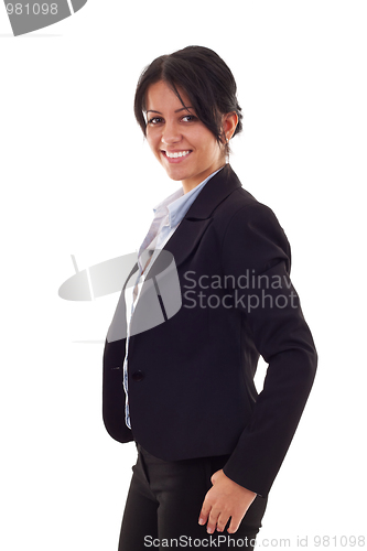 Image of Positive business woman
