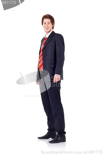 Image of Business man standing