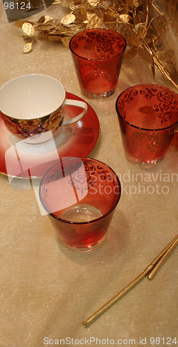 Image of Red glasses