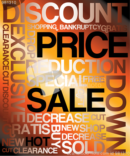 Image of Sale discount poster