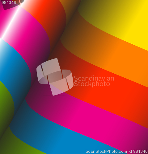 Image of Abstract rainbow background