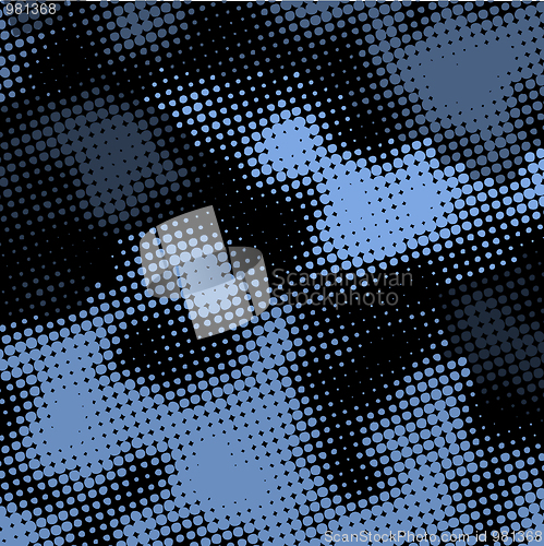 Image of Random halftone colorful background