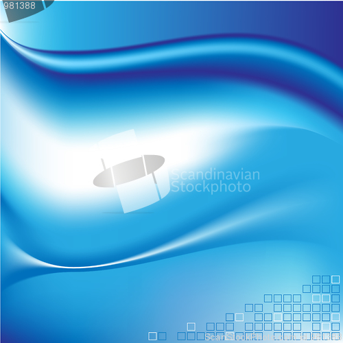 Image of Abstract blue background