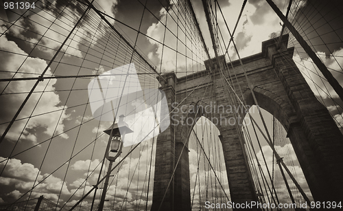 Image of Brooklyn Bridge Architecture