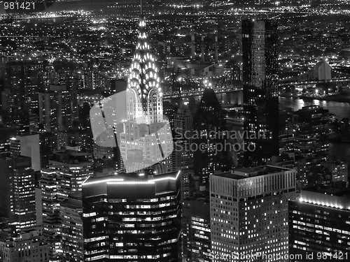 Image of Night View of New York City