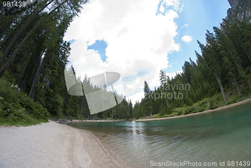 Image of Braies Lake, Italy