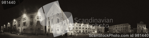 Image of Panoramic View of Piazza dei Cavalieri in Pisa