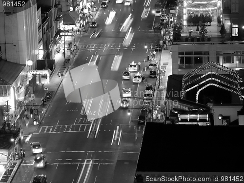 Image of Night View of New York City