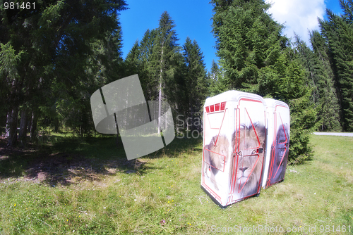 Image of Public Restrooms, Dolomites