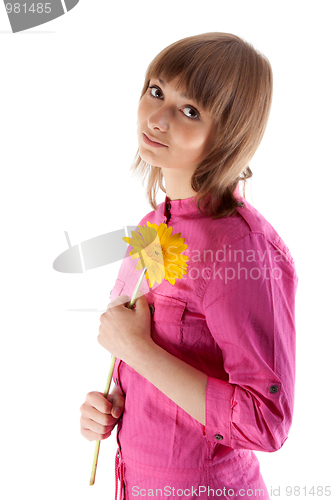 Image of Portrait of the beautiful girl