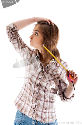 Image of Portrait of the beautiful girl