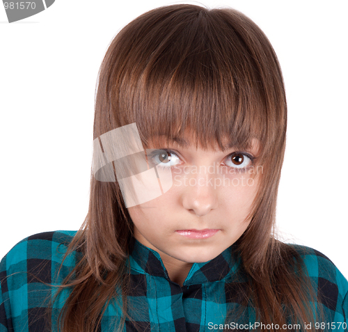 Image of Portrait young girl