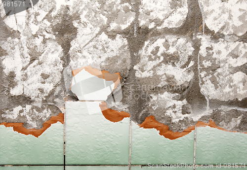 Image of Background from broken wall