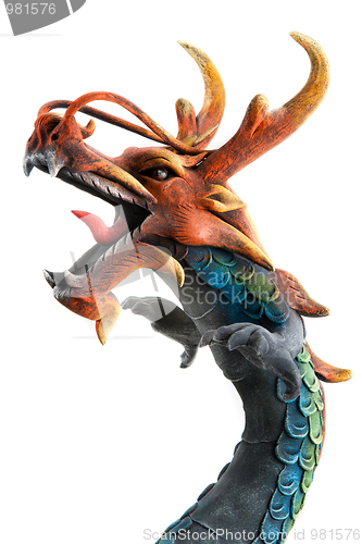 Image of Wooden dragon