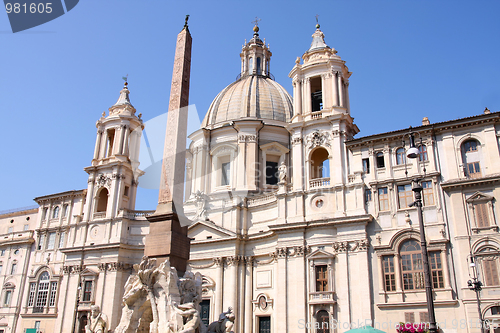 Image of Sant'Agnese in Agone, Piazza Navona in Rome