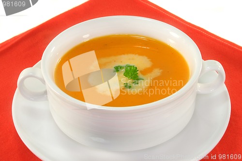 Image of Pumpkin cream soup