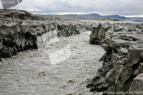 Image of Iceland mountain river