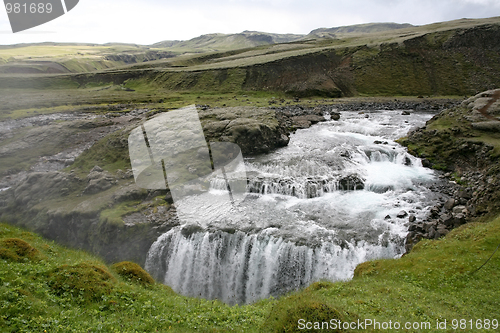 Image of Iceland waterfall