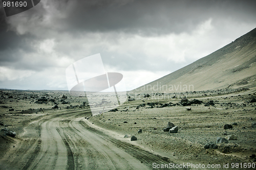 Image of Iceland dirt road