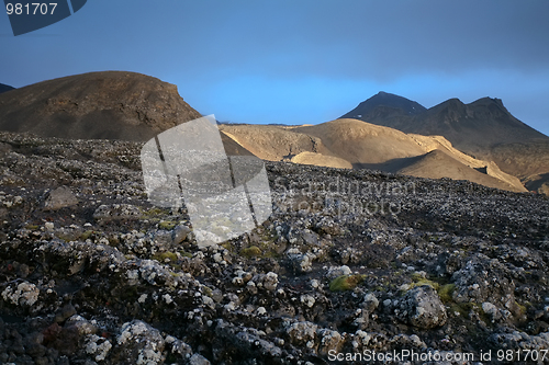 Image of Iceland mountains