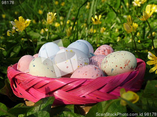 Image of Easter Eggs (oeufs)