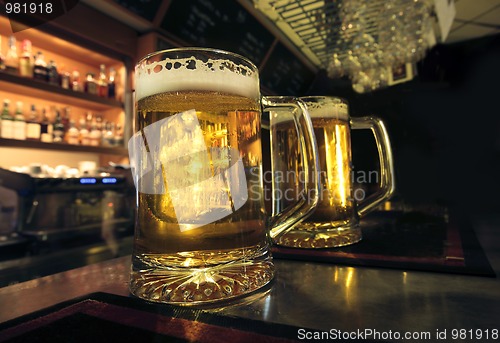Image of Two glasses of beer