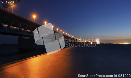 Image of oresund Bridge, Sweden 