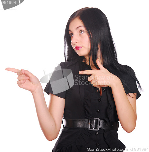 Image of pointing