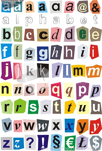 Image of Alphabet - small letters