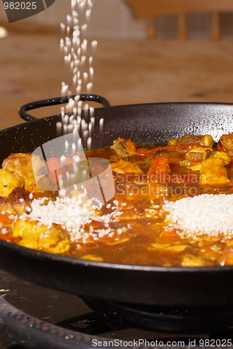 Image of Cooking paella