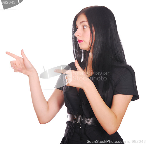Image of pointing