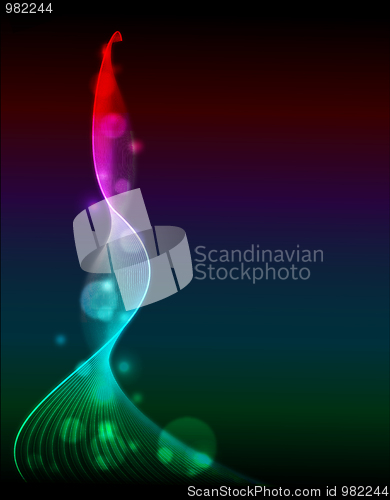 Image of Abstract rainbow background