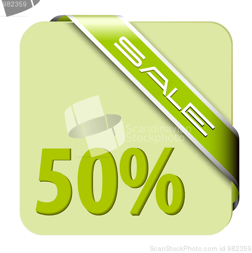 Image of Green card for big discount