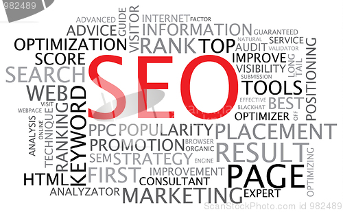 Image of SEO - Search Engine Optimization poster