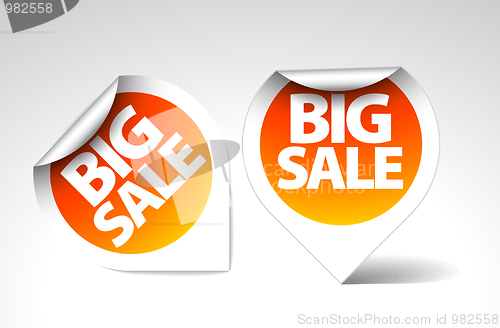 Image of Round Labels / stickers for big sale